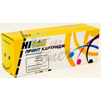 Картридж HP Color LJ CM1300/ CM1312/ CP1210/ CP1215 (Hi-Black Toner) Y CB542A